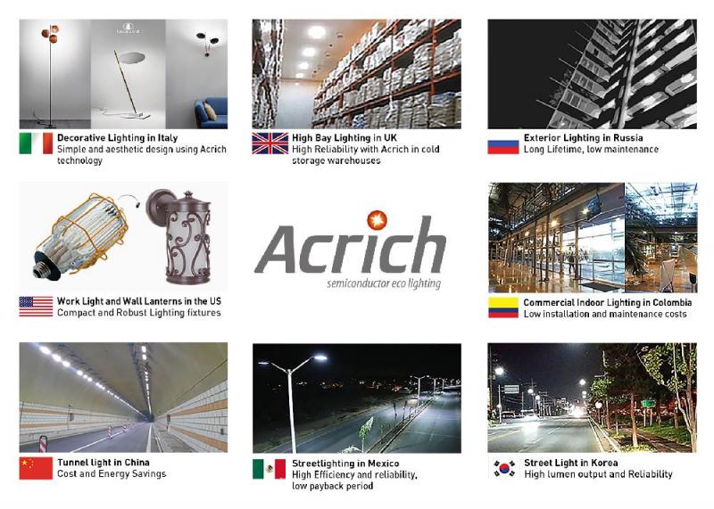 Итальянский дизайнер освещения наняла Acrich для художественных декоративных светильников